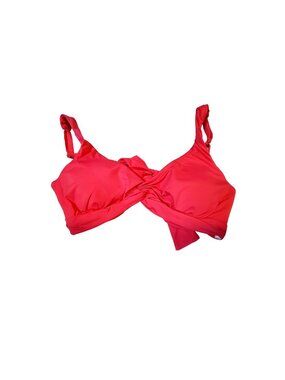 Tommy Bahama Womens Coral Coast Pearl Underwire Twist Front Bikini Top Size  S